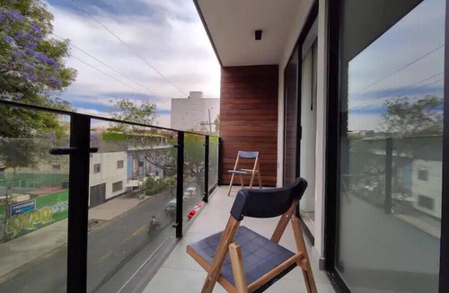Colonia Roma Apartment | Embrace the Now: 203 Industrial's Sunlit Serenity Awaits