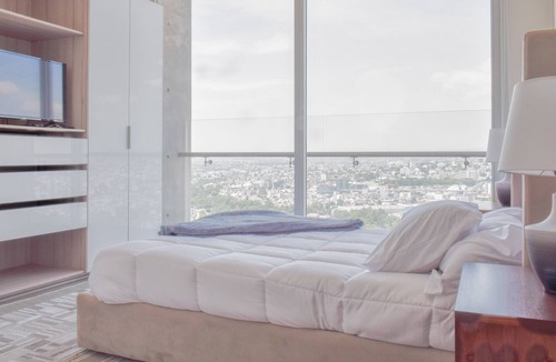 Angelopolis Apartment | Exclusivo Departamento con Alberca y Sauna 2 Hab