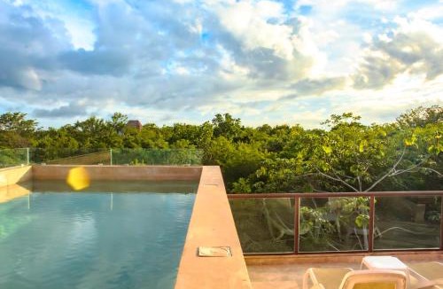 Chemuyil Apartment | Family Studio Suite with Kitchenette & Terrace - Santuario Hotel Boutique