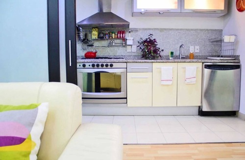 La Condesa Apartment | Fantastic Location & Deal Condo with AC, Rooftop Pool