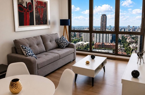 Anahuac Apartment | Major international sporting event high speed WiFi , minimalist chic decor, with all the amenities