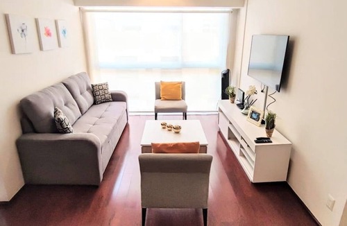 Ampliacion Granada Apartment | FIFA World Cup The Polanco Signature–Curated 2BR w/Top Amenities Pool, Gym, Paddle, Rooftop, High-speed WiFi