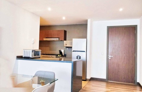 Anahuac Apartment | FIFA World Cup Two Beautiful 1 BR apts, 2 floors apart HS WiFi, full amenities!