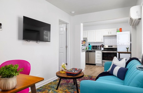 Five Points South Condo | Five Points Getaway- Vulcan’s Hideout C1- King Bed