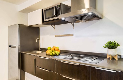Centro Apartment | Fun Apartment in Downtown Tijuana: Gym+Rooftop w/Fire Pit