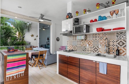 Bucerias Condo | Golden Zone 1BR King Suite w/Pool + Walk to Beach