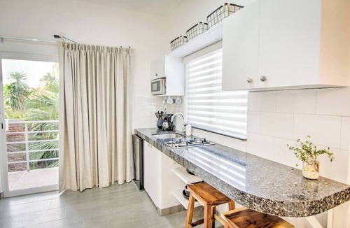 Bucerias Condo | Golden Zone Studio Walk to Beach Pool Palapa
