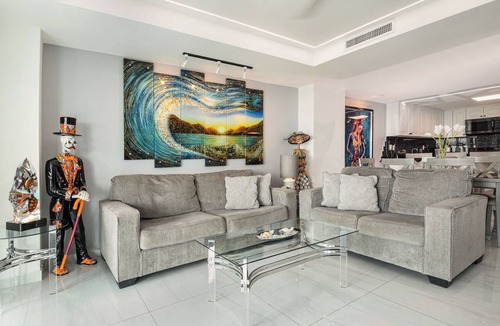 Colonia Andres Condo | Ground Floor 2 Bdrm Ocean Views! El Cantil LBN