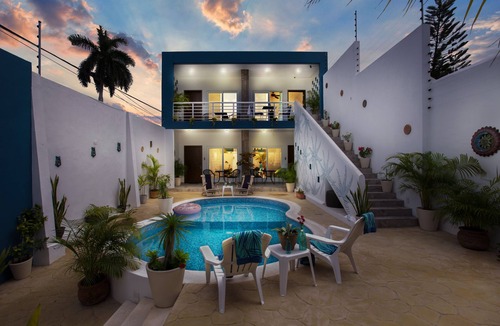 Colonia Centro Villa | HGTV-Featured Coastal Retreat Walk to the Sea Perfect for Divers