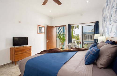 Colonia Centro Villa | HGTV-Featured Coastal Retreat Walk to the Sea Perfect for Divers