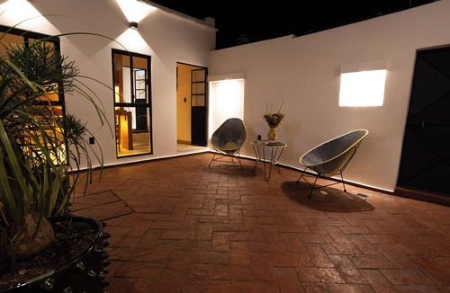 Centro House | Histórica Casona Oaxaqueña tranquila y con excelente ubicación. Lobby y Balcón