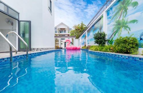 Vung Tau Villa | Hoàng My Villa C2-52 Free Hồ bơi, Bida, Karaoke, Thang máy