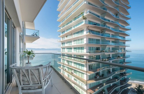 North Hotel Zone Condo | Icon Panoramic Views Ocean Beach Front Best Pool & SPA