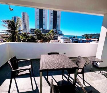 Las Gaviotas Apartment | Isla Esmeralda Azul 1 Min Playa y Zona Dorada