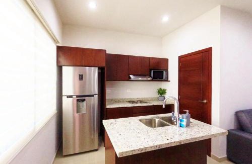 Las Gaviotas Apartment | Isla Esmeralda Azul 1 Min Playa y Zona Dorada