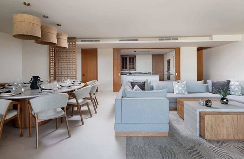 Punta de Mita Condo | Las Olas: 5BR Modern Condo, Private Pool & Surf Club