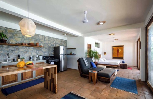 San Agustinillo Apartment | Lazuli Playa - Beachfront Loft