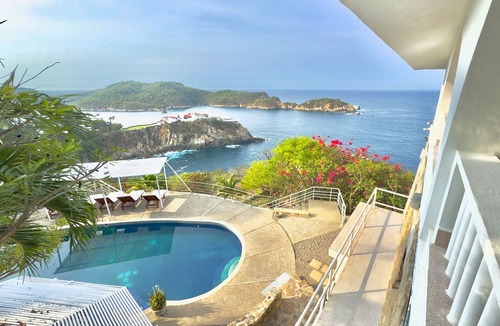 Las Playas Condo | Loft Casa Sol: 3 habs, cocineta y terrazas al mar