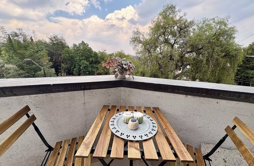 Tlalpan Apartment | Loft Sol & Terraza full of natural light 15mins from Banorte Stadium!