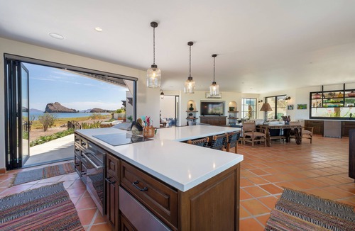 Nopolo Villa | Loreto Bay on the Ocean/Golf Course with mountain views -6 Bedrooms Pool Jacuzzi