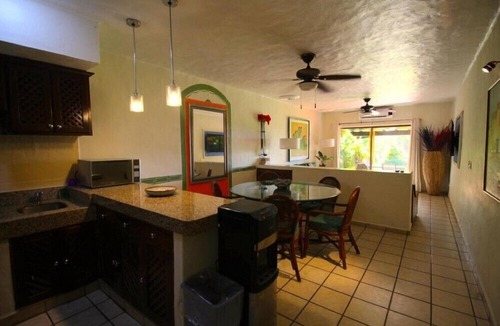 South Hotel Zone Hotel | Los Tules Original 2BR Condo with Pool and Private Beach Area