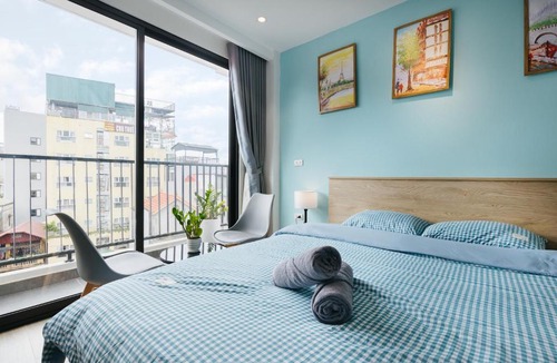 Nhat Tan Apartment | LUCK APART 8 - Hanoi Westlake Balcony Studio