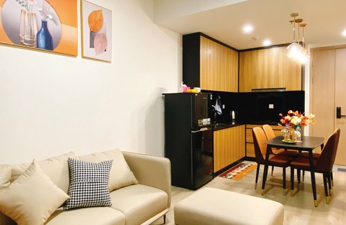 District 9 Apartment | LuxeNestVN! spacious apartment,saltwater pool, a fitness center, Vinwonder.