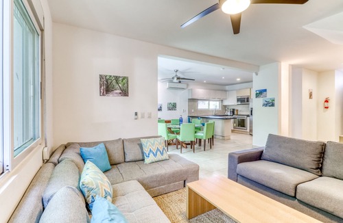 Playa del Carmen Villa | Luxurious villa with partial AC, strong WiFi, pool, gym, event hall & garden