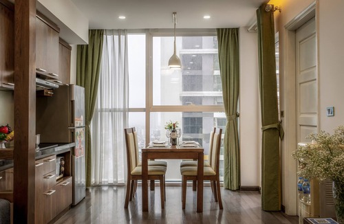Ba Dinh Apartment | Luxury 2BR Apartment/Amenities/City View Cau - Giay District