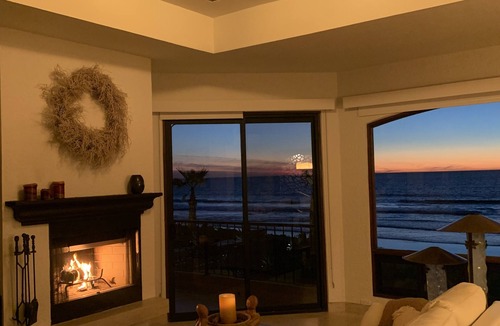 La Fonda Villa | Luxury Beachfront Villa with Sandy Beach -Plaza Del Mar, Rosarito