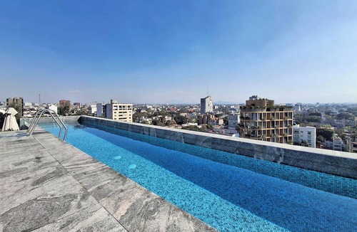 Roma Norte Apartment | Luxury loft Roma Norte with pool, gym, AC & cowork