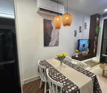 Gia Lam Apartment | Modern 1BR with Balcony Park View Hanoi