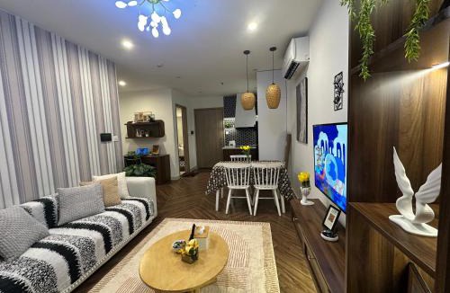Gia Lam Apartment | Modern 1BR with Balcony Park View Hanoi