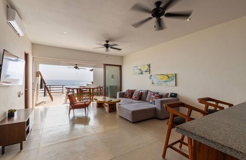 Dario Galeana Villa | Modern 2BR Villa w/Sea Views + Breezy Terrace