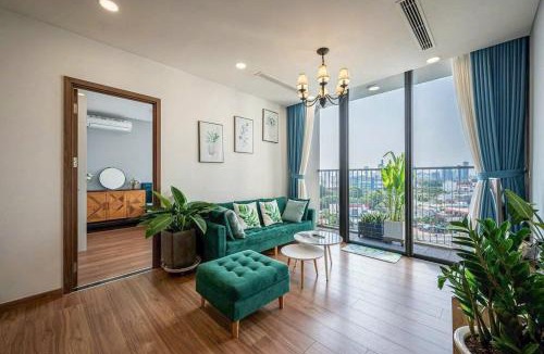 Binh Thuan Apartment | Modern 3BR Eco Green Saigon