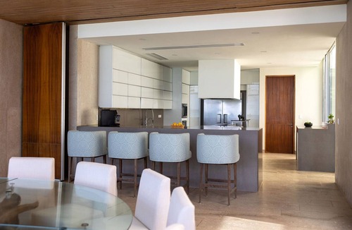 Centro Villa | Modern 7 bed, beachfront masterpiece close to town!