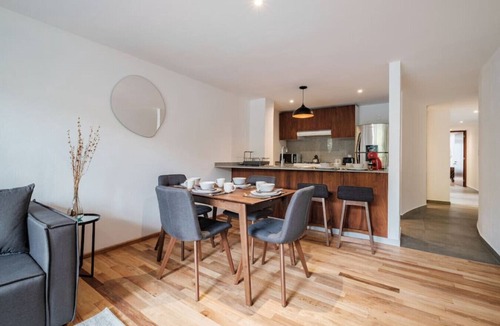 La Condesa Apartment | Modern apartment with private terrace l Condesa