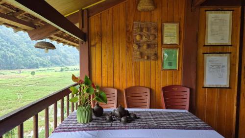 Nam Mau House | Nam Pé Tày Homestay - View hồ Ba Bể