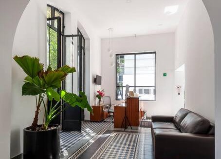 Roma Norte Apartment | Nuevo! Loft hermoso con alberca. Wi-Fi Rapido.