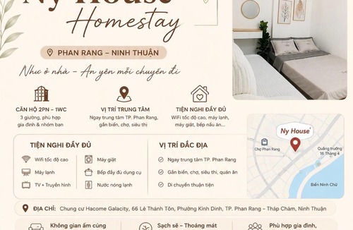 Phan Rang - Thap Cham Apartment | NY House Hacome 2BR Center Phan Rang