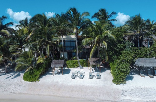 Soliman Bay Villa | Ocean Front Villa @ Private Beach in Tulum. Snorkel, Kayak, Paddleboard Included