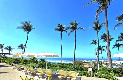 Playa Diamante Apartment | Ocean View, with access to the beach, lounge chairs and awnings included. Beautiful view