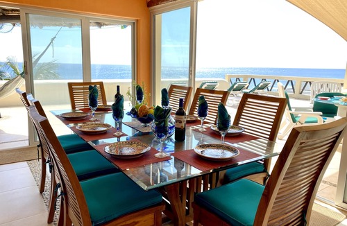 Akumal Condo | Oceanfront Penthouse -4300 Sq Ft, 2 Level -Mi Casa Del Mar