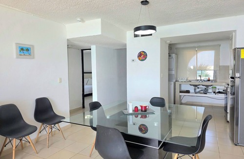 Zona Hotelera Condo | Oceanfront white sand beach condo