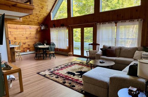 Rangeley House | Outta Range Outta Range, A Cozy Log Home Retreat