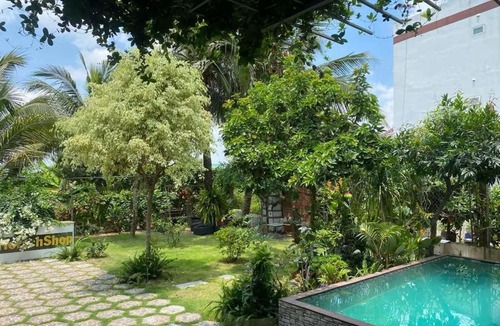 Chau Thanh House | Phòng VIP Có Xông Hơi View Hồ Bơi