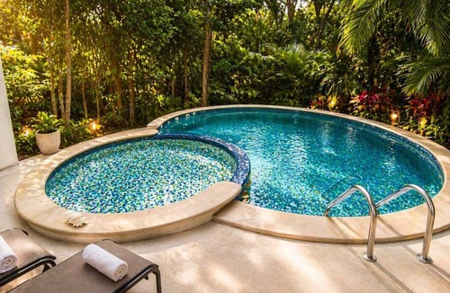 Playacar Villa | Playacar Private Pool Villa | Walk to Beach & 5th