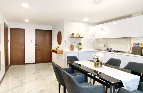 Los Morales Apartment | Polanco Close to Shopping Malls 3BR 3BT
