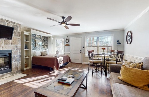 Townsend Apartment | Pool + Riverfront! Couples Retreat in Smoky Mtns