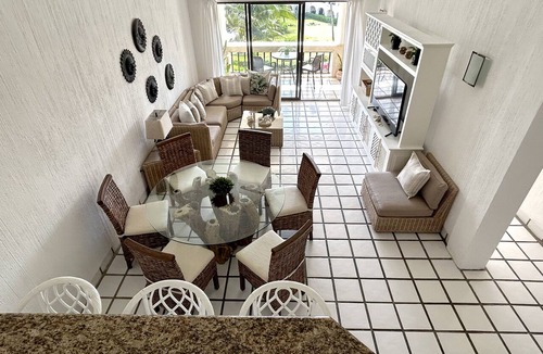 Playacar Fase I Condo | PRIVATE BEST TOP FLOOR UNIT IN XAMANHA! BEAUTIFUL OCEAN VIEW AND NEWLY REMODELED